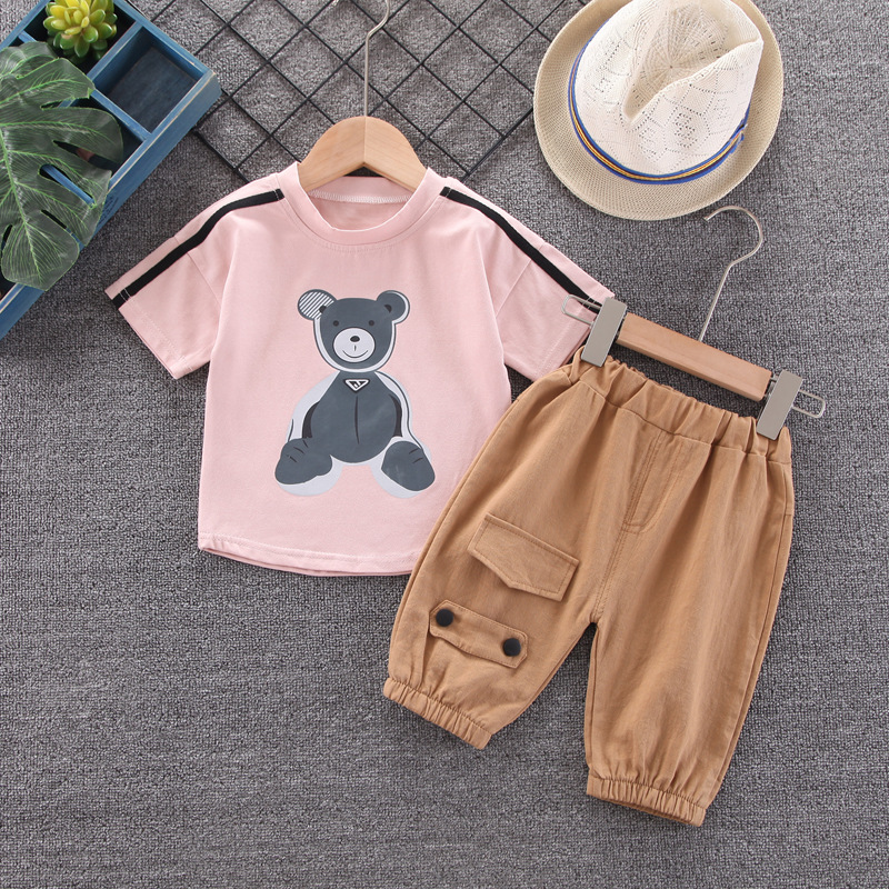 ha1387 เสื้อ+กางเกง size 80-110 จำนวน 4 ตัวต่อแพ็ค
