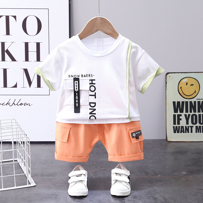 ha1482 เสื้อ+กางเกง size 80-110 จำนวน 4 ตัวต่อแพ็ค