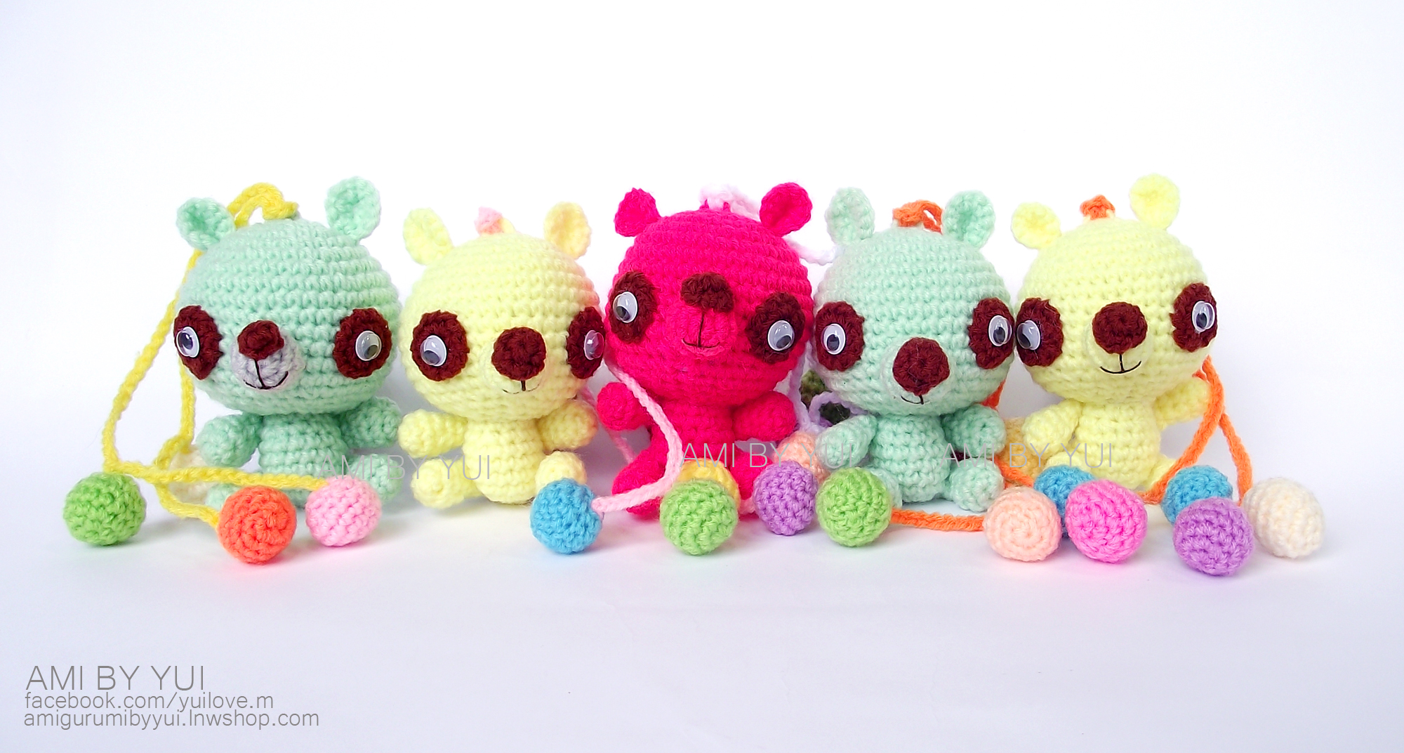 พวงห้อยกระเป๋าแรคคูนตากลม