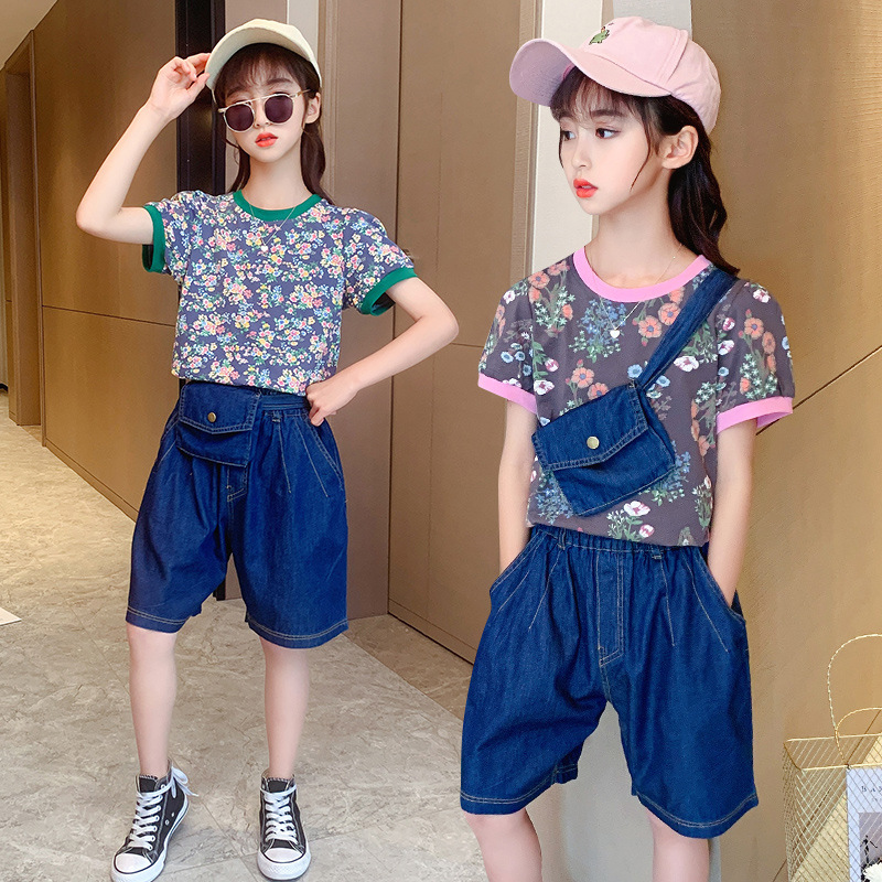 dr5303 เสื้อ+กางเกง+กระเป๋า เด็กโต 3 ตัวต่อแพ็ค 110-170 (เลือกไซส์ได้ให้ครบแพ็ค)