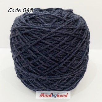 ไหมเบบี้ซิลค์ 50 กรัม สี 45 สีน้ำเงินมืด
