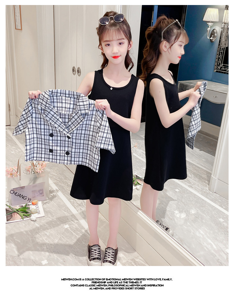 dr5286 เสื้อ+เดรส เด็กโต 3 ตัวต่อแพ็ค 110-170 (เลือกไซส์ได้ให้ครบแพ็ค)