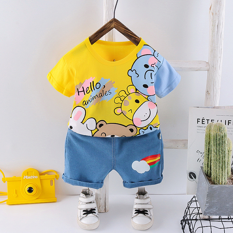 ha1514 เสื้อ+กางเกง size 80-120 จำนวน 5 ตัวต่อแพ็ค