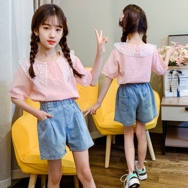 dr4831 เสื้อ+กางเกง เด็กโต 3 ตัวต่อแพ็ค 110-160 (เลือกไซส์ได้ให้ครบแพ็ค)