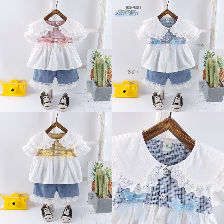 ha1585 เสื้อ+กางเกง size 80-120 จำนวน 5 ตัวต่อแพ็ค
