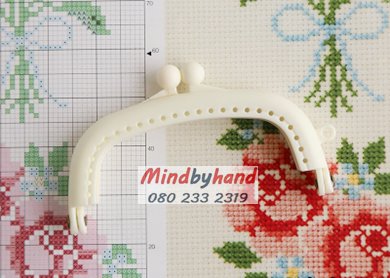 ปากกระเป๋าปิ๊กแป๊กพลาสติก ขนาด 3.5 นิ้ว