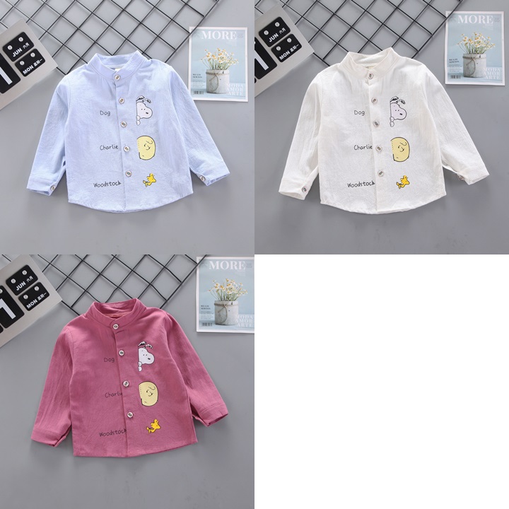 ha1794 เสื้อแขนยาว size 80-110 จำนวน 4 ตัวต่อแพ็ค