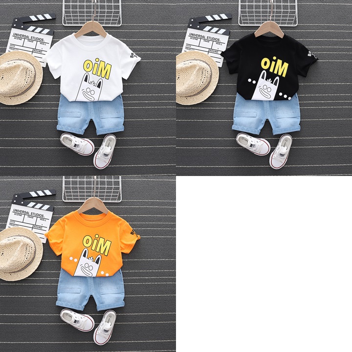 ha1360 เสื้อ+กางเกง size 80-120 จำนวน 5 ตัวต่อแพ็ค