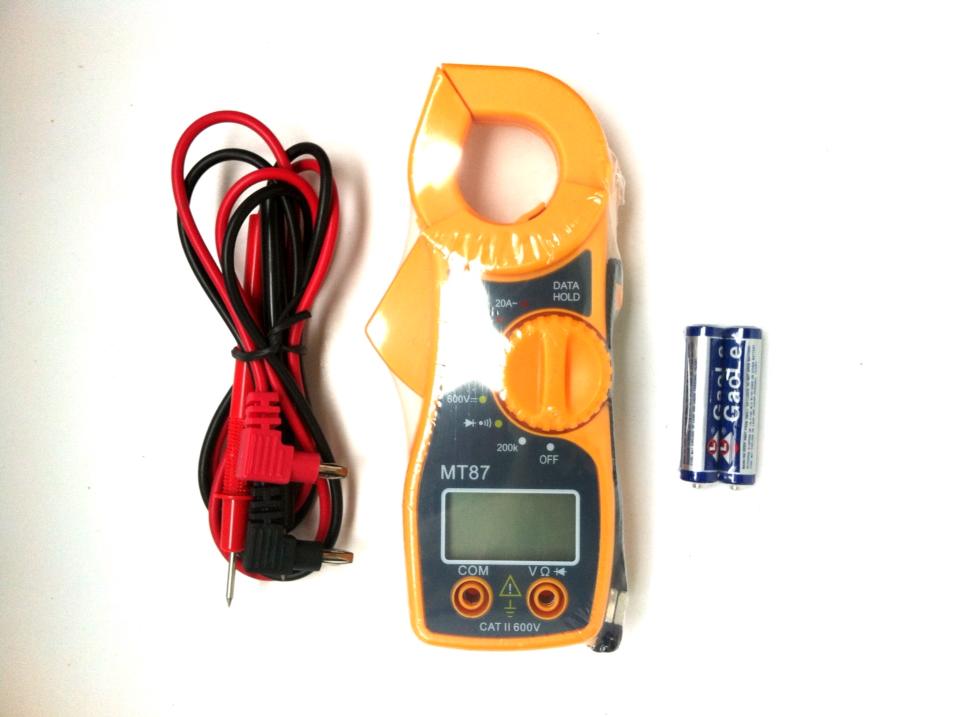 Digital Clamp-on Multimeter ดิจิตอลแคลมป์-มัลติมิเตอร์ MT87