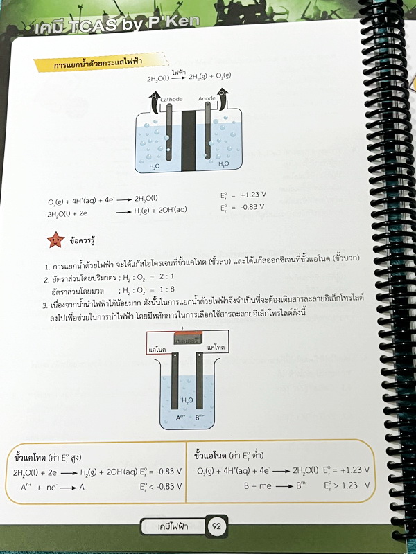 ►เคมีพี่เคน◄ Set หนังสือเรียนพิเศษ Ondemand เคมี TCAS ครบเซ็ท 5 เล่ม สรุปเนื้อหา ม.ปลายทั้งหมดเพื่อเตรียมตัวสอบเข้ามหาวิทยาลัย มีโจทย์ประจำบท และไม่มีเฉลย ในหนังสือมีเขียนบางหน้า หนังสือเล่มหนาใหญ่มากทั้งเซ็ท * เล่ม 1 มีรอยตัดมุมเล็กน้อย *