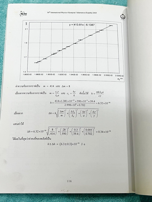 ►ข้อสอบโอลิมปิก◄ ข้อสอบแข่งขันวิชาฟิสิกส์โอลิมปิกระหว่างประเทศ ครั้งที่ 35 ประจำปี พ.ศ.2547 ณ เมืองโปงฮาง ประเทศเกาหลีใต้ โดยสถาบันส่งเสริมการสอบวิทยาศาสตร์และเทคโนโลยี สสวท. ในหนังสือรวบรวมข้อสอบแข่งขันจริง มีเฉลยอย่างละเอียด มีอธิบายวิธีคิดอย่างละเอียด
