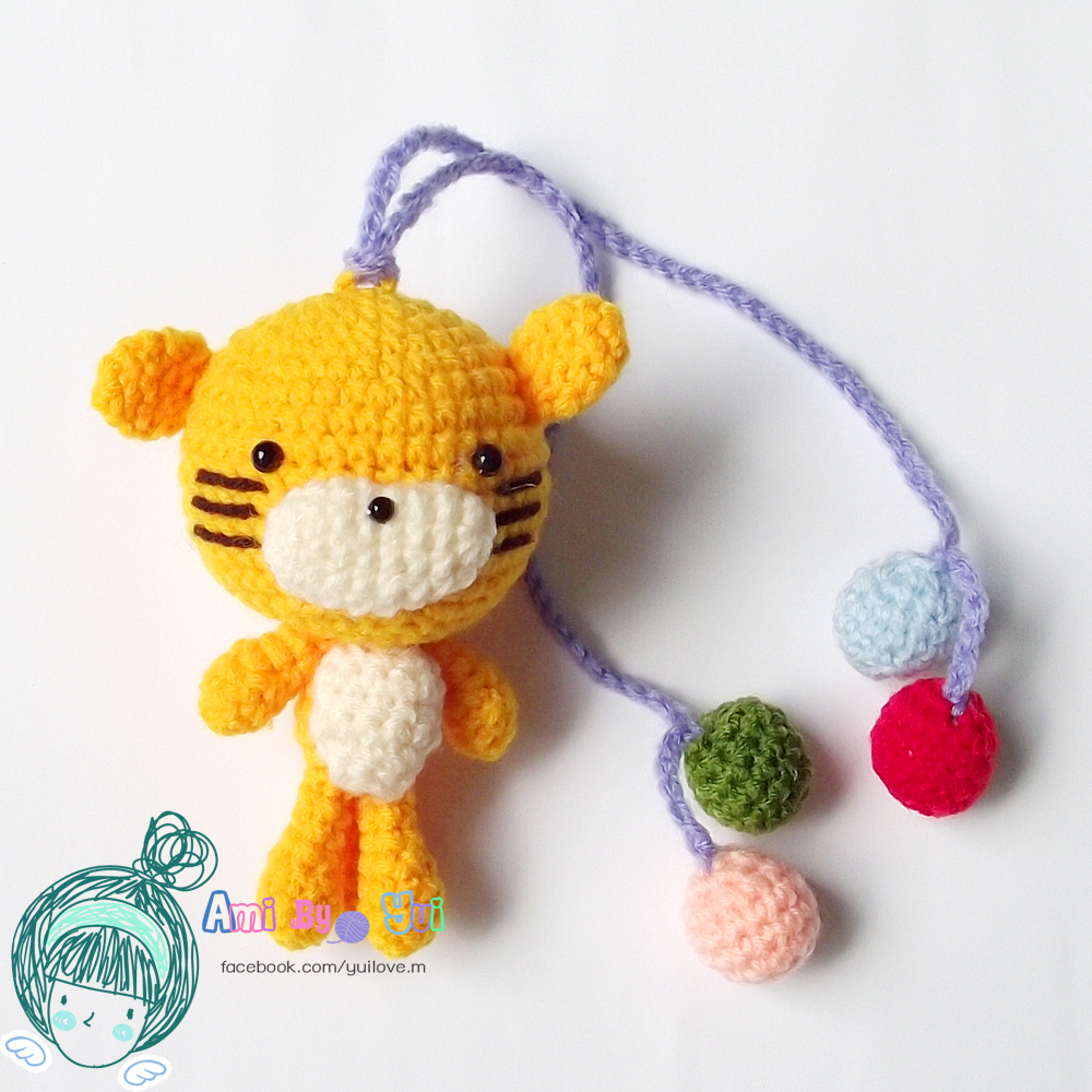 พวงห้อยกระเป๋าเสือน้อย