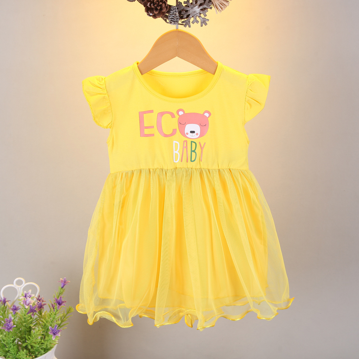 ha1352 เดรส size 80-120 จำนวน 5 ตัวต่อแพ็ค