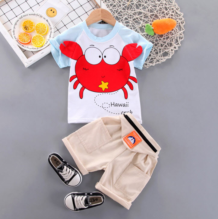 ha1269 เสื้อ+กางเกง size 80-110 จำนวน 4 ตัวต่อแพ็ค