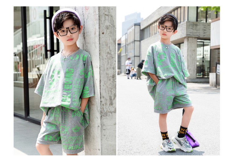 dr4873 เสื้อ+กางเกง เด็กโต 3 ตัวต่อแพ็ค 110-160 (เลือกไซส์ได้ให้ครบแพ็ค)