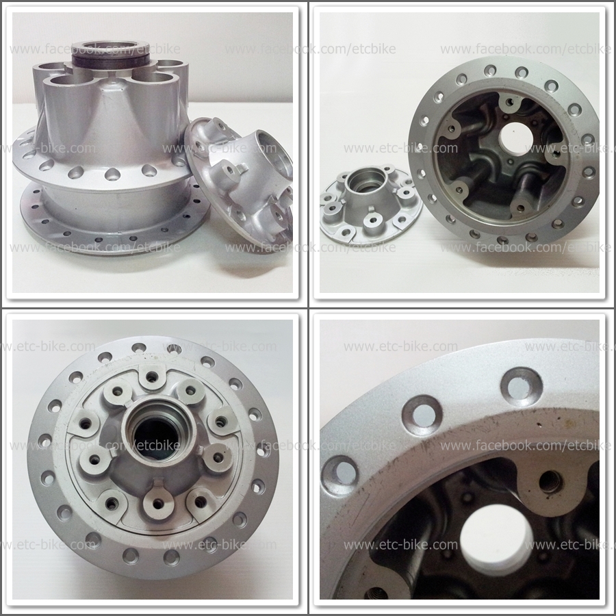 ดุมหลัง NSR พร้อมแป้นยึดจานดีส แท้