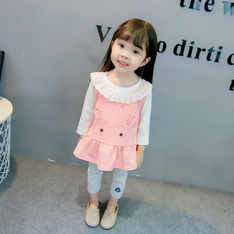 ha485 เสื้อยืดแขนยาว+กางเกง size 80-110 4ตัวต่อแพ็ค