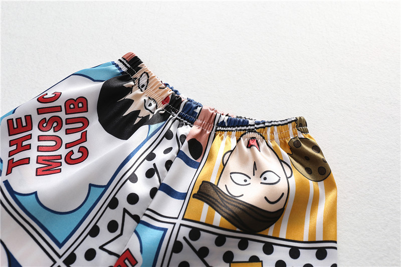 ha1300 ชุดนอน เสื้อ+กางเกง size 80-110 จำนวน 4 ตัวต่อแพ็ค