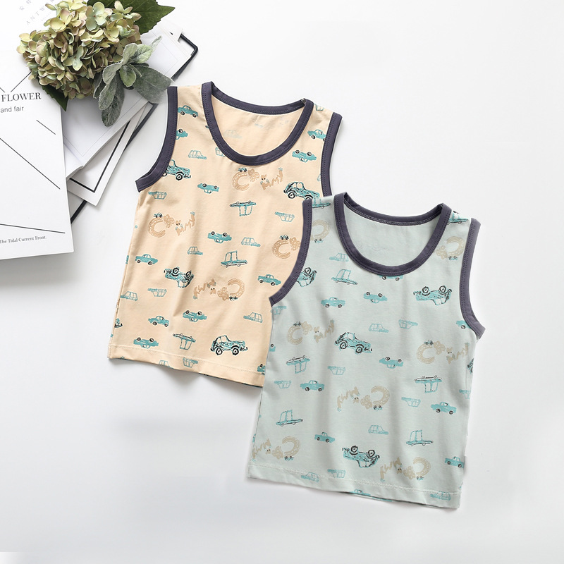 km3413 เสื้อกล้าม ขนาด 90-130 จำนวน 5 ตัวต่อแพ็ค