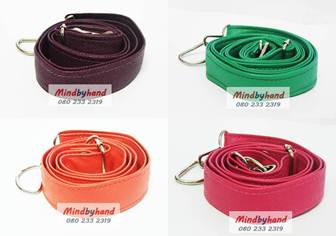 สายกระเป๋าหนัง แบบเลื่อน (ใหญ่) (ขนาดกว้าง 1 นิ้ว)