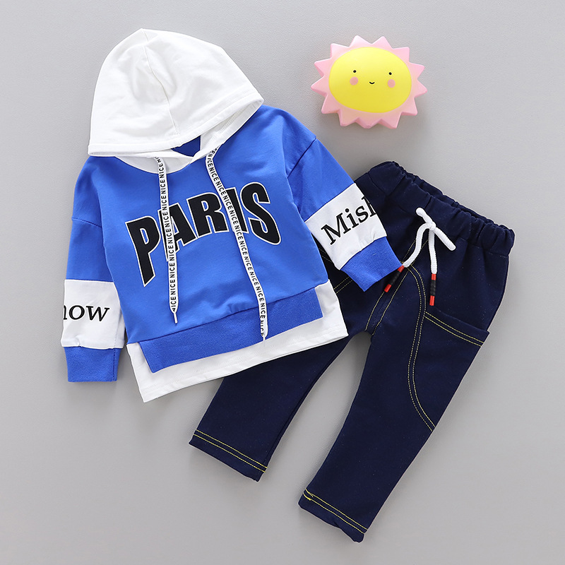 ha563 เสื้อแขนยาวมีฮู๊ด+กางเกง size 80-110 4ตัวต่อแพ็ค