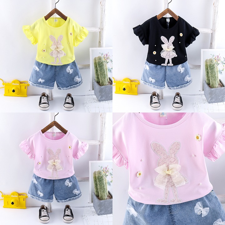 ha1764 เสื้อ+กางเกง size 80-120 จำนวน 5 ตัวต่อแพ็ค