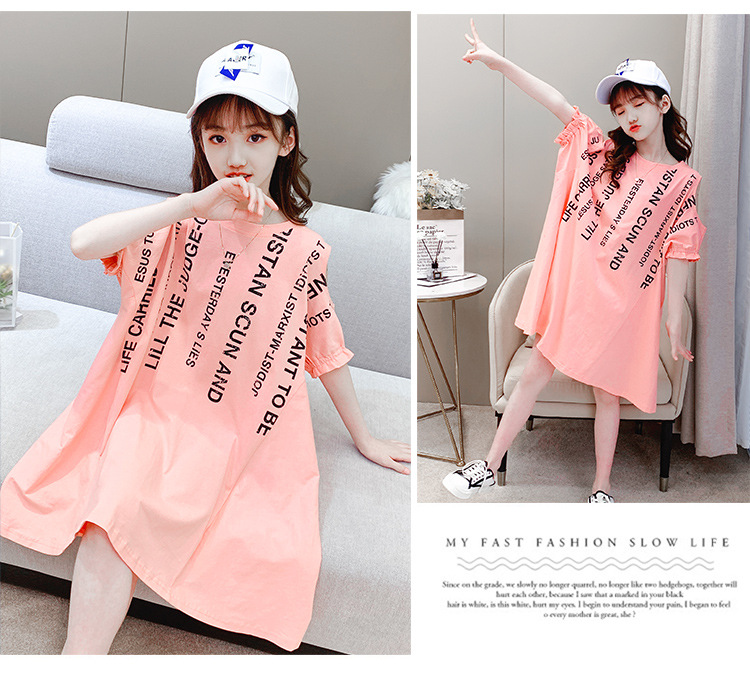 dr5265 เดรส เด็กโต 3 ตัวต่อแพ็ค 110-170 (เลือกไซส์ได้ให้ครบแพ็ค)