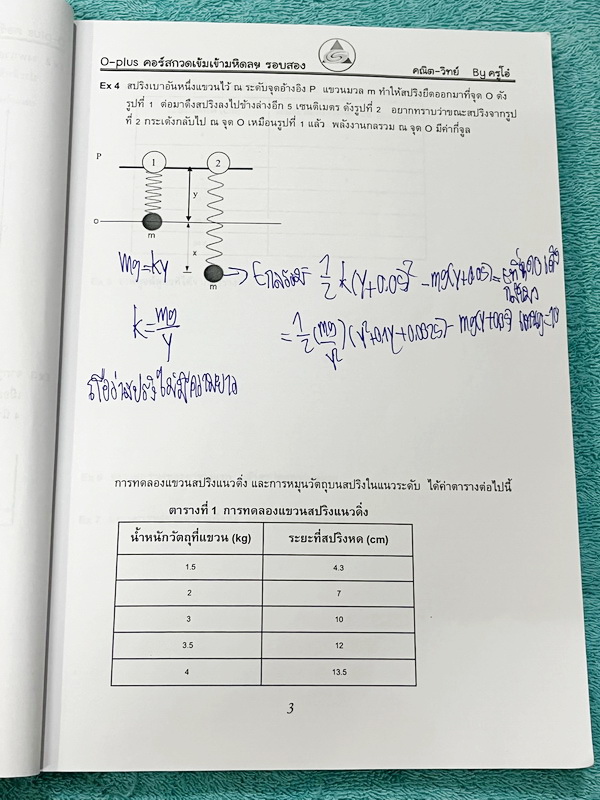 ►สอบเข้ามหิดล รอบ2◄ พี่โอ๋โอพลัส Oplus วิชาวิทยาศาสตร์ กวดเข้มเข้ามหิดลวิทยานุสรณ์ รอบ 2 + ไฟล์เฉลยคำตอบ มีโจทย์เยอะมากทั้งแบบ Lab ,แบบ Seen และ Unseen โจทย์ครอบคลุมวิชาวิทยาศาสตร์ทั้ง ฟิสิกส์ เคมี ชีววิทยา ดาราศาสตร์ และธรณีวิทยา ในหนังสือมีจดเล็กน้อย //