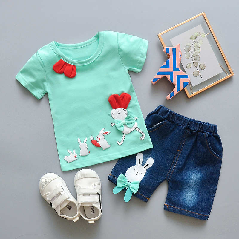 ha704 เสื้อ+กางเกง size 80-110 4ตัวต่อแพ็ค