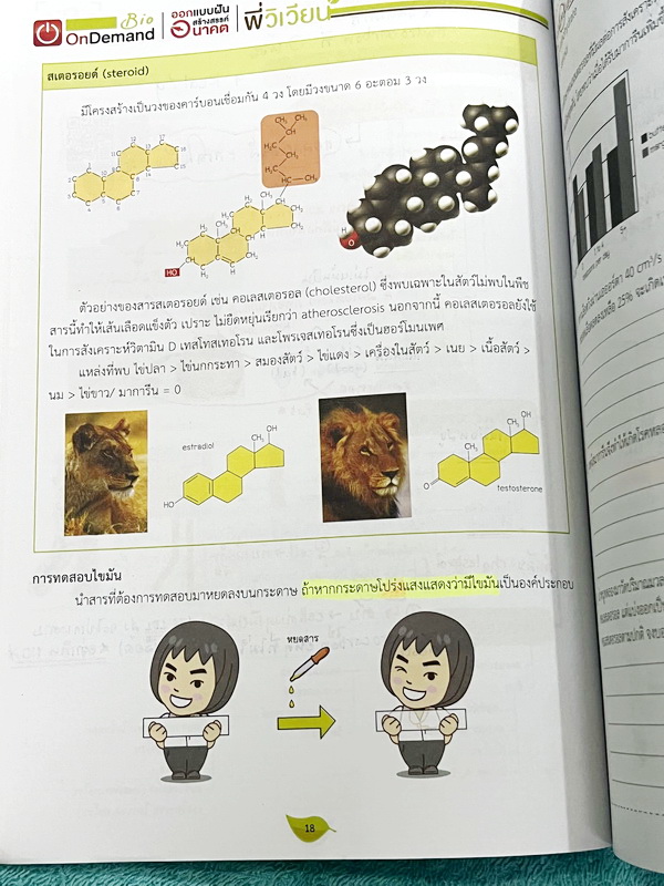 ►สอบเข้ากำเนิดวิทย์, มหิดล,เตรียมอุดม◄ หนังสือกวดวิชาออนดีมานด์ พี่วิเวียน ติวเข้มเนื้อหาชีววิทยา สอบเข้าเตรียมอุดม มหิดล กำเนิดวิทย์ และโรงเรียนแข่งขันสูง มีสรุปเนื้อหาและโจทย์แบบฝึกหัดประจำบท โจทย์มีความยากระดับ Advanced เหมาะสำหรับเด็กที่มีพื้นฐานดี โจ