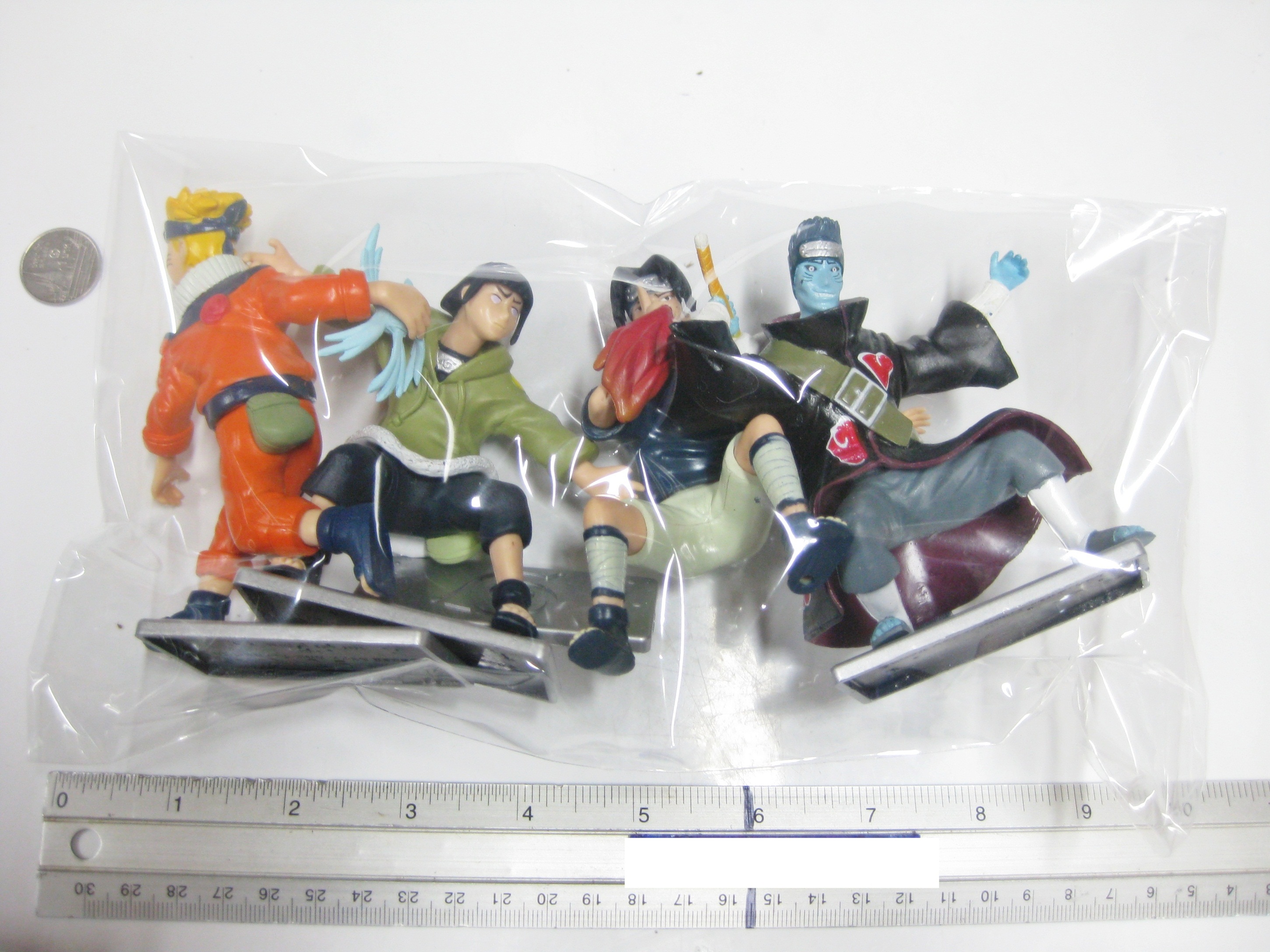 นารูโตะ แบบ4 ตัว ฐานเทา ชุด 4