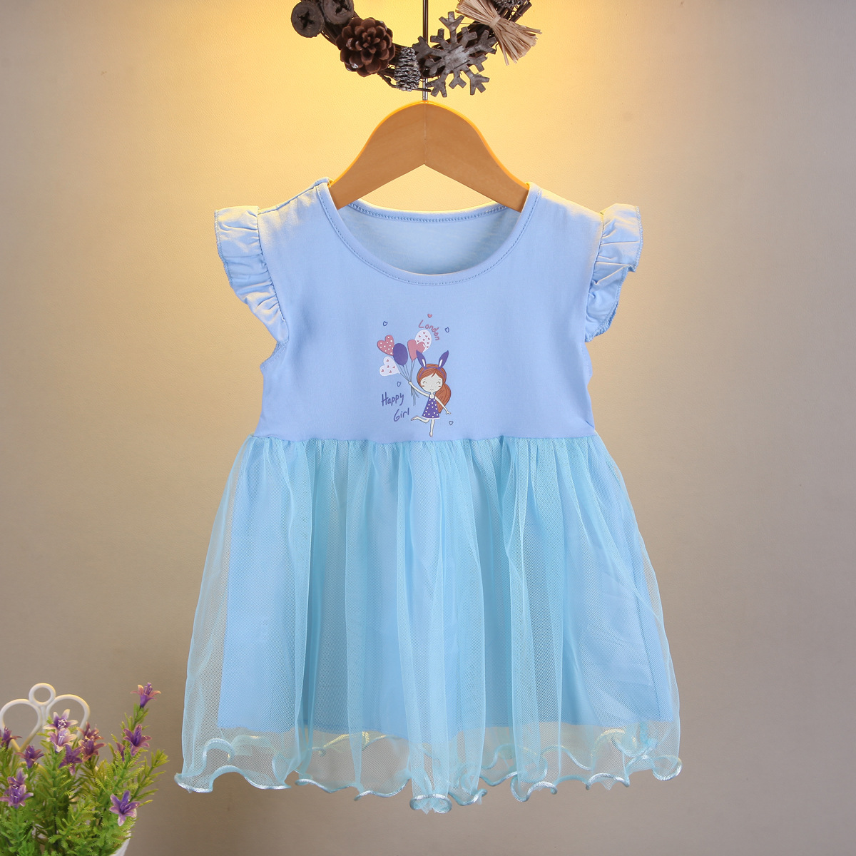 ha1348 เดรส size 80-120 จำนวน 5 ตัวต่อแพ็ค