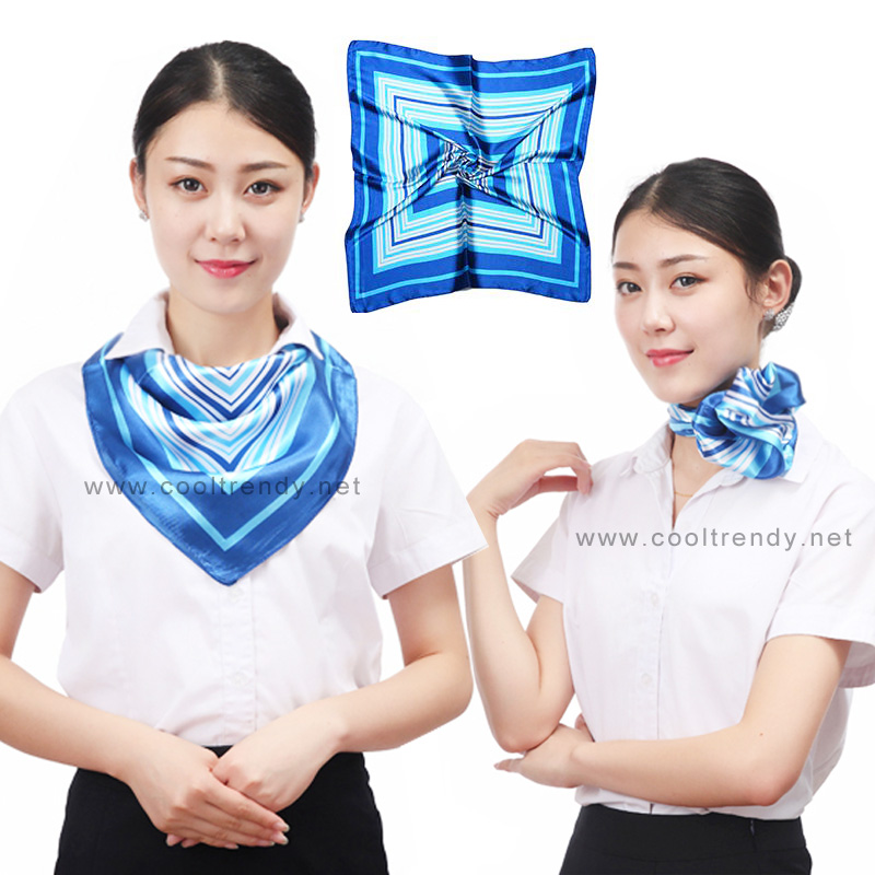 MP05 ผ้าพันคอจัตุรัส ผ้าพันคอ uniform size 60 x 60 cm