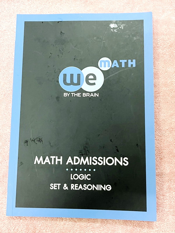 ►วีเบรน◄ Set หนังสือเรียนวิชาคณิตศาสตร์ Admission Math ทั้งเซ็ท 14 เล่ม + การ์ตสรุปสูตรอีก 14 แผ่นในหนังสือทุกเล่มมีสรุปสูตรเนื้อหาสำคัญ โจทย์แบบฝึกหัด และมีเฉลยวิธีทำอย่างละเอียดบางข้อ ทุกเล่มใหม่เอี่ยม ไม่มีรอยขีดเขียน ยกเว้นเล่มตรรกศาสตร์ ลำดับและอนุกร