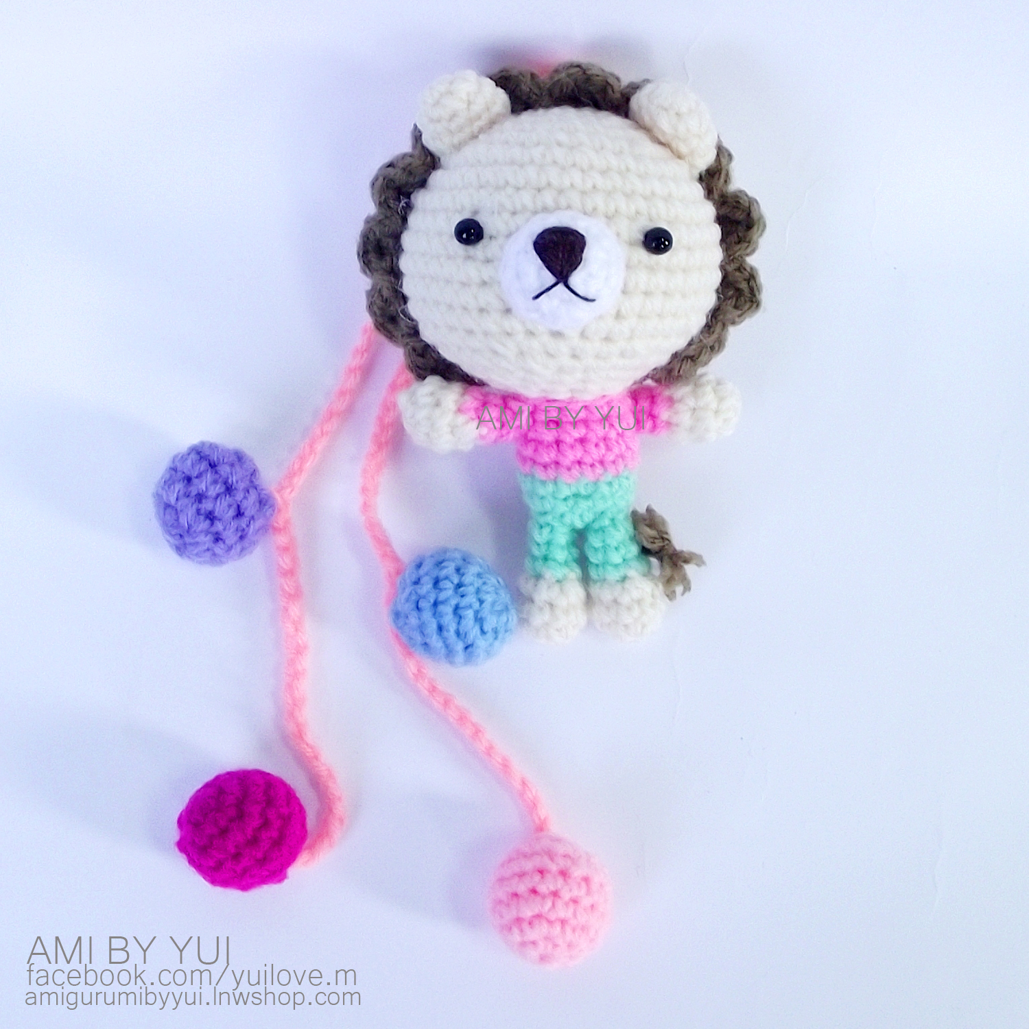 พวงห้อยกระเป๋าสิงโตเจ้าป่า