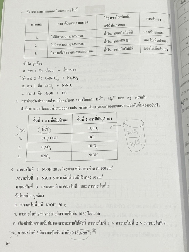 ►หนังสือเคมี ม.ต้น◄ หนังสือเรียนเคมี อ.อุ๊ อาจารย์อุไรวรรณ ศิวะกุล ตะลุยโจทย์เคมี ม.ต้น สรุปเนื้อหากระชับ เข้มข้น พร้อมทั้งเน้นหลักการทำโจทย์ที่สำคัญ เนื้อหาลึกถึงการสอบแข่งขันเข้า ม.4 โรงเรียนดัง จดครบเกือบทั้งเล่ม จดละเอียด