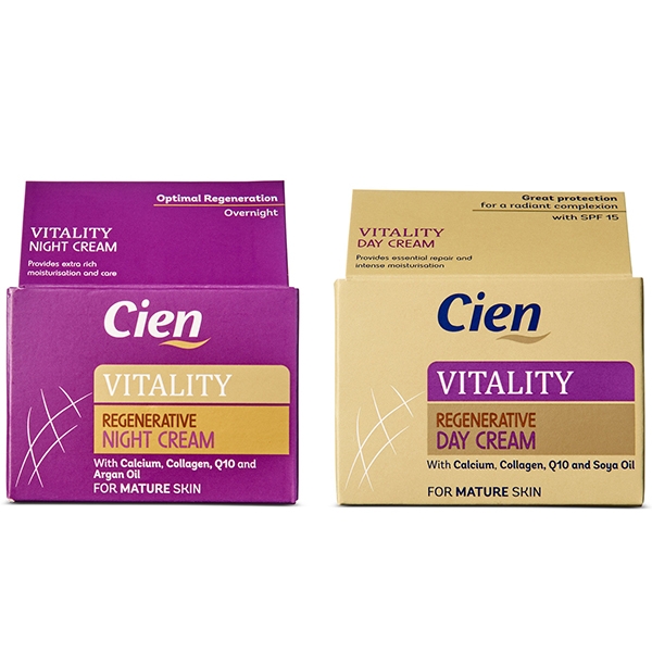พร้อมส่ง บำรุงผิวสำหรับวัย 45ปี ขึ้นไป Cien สูตร Vital 50ml.
