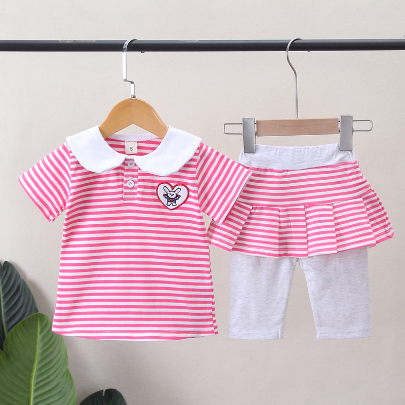 ha1421 เสื้อ+กางเกง size 80-110 จำนวน 4 ตัวต่อแพ็ค