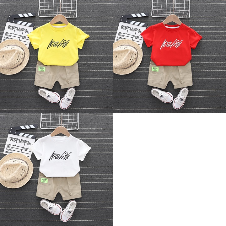 ha1359 เสื้อ+กางเกง size 80-120 จำนวน 5 ตัวต่อแพ็ค