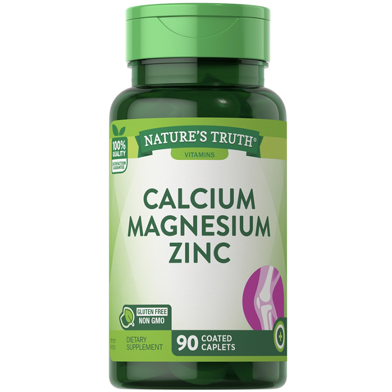 พร้อมส่ง Nature’s Truth Calcium Magnesium Zinc