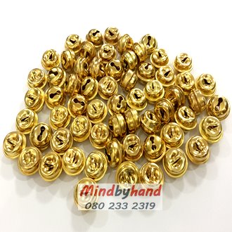 กระพรวน ขนาด 1.5 cm. สีทอง