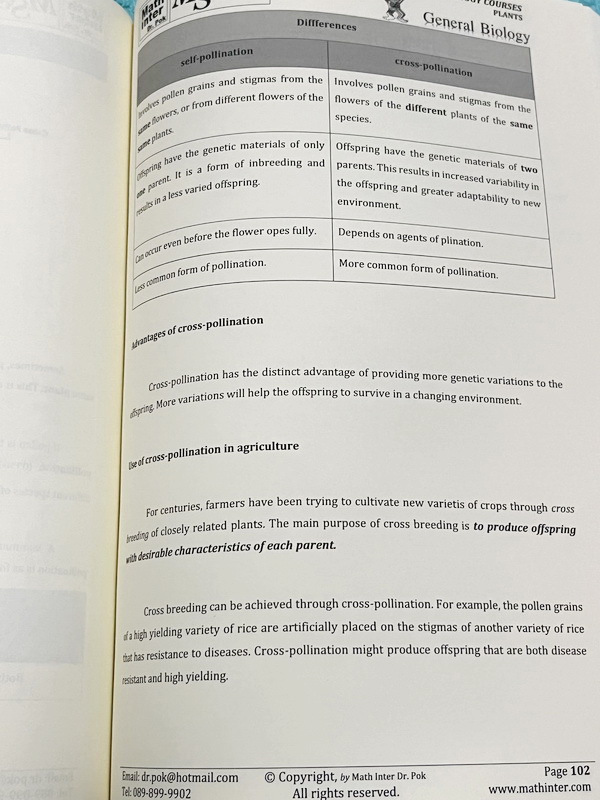 ►สอบ สอวน. ,สอบแข่งขันขึ้น ม.4◄ หนังสือเรียน Dr.POK ชีววิทยาสอบ สอวน. สอบแข่งขันขึ้น ม.4 สอบ SAT2 เรื่องพืช มีสรุปเนื้อหา และโจทย์ระดับยาก Advanced ทั้งเนื้อหาและโจทย์ในหนังสือมีทั้งภาษาไทย + ภาษาอังกฤษ เหมาะสำหรับเด็กที่มีพื้นฐานสูง เนื้อหาตีพิมพ์สมบูรณ์