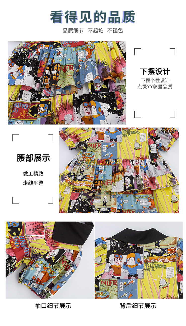 dr5354 เดรส เด็กโต 3 ตัวต่อแพ็ค 110-170 (เลือกไซส์ได้ให้ครบแพ็ค)