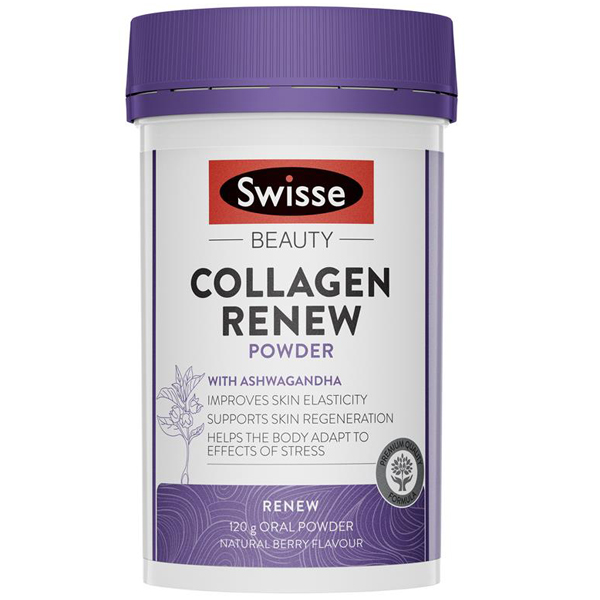 พร้อมส่ง คอลลาเจน Swisse Beauty Collagen Renew 120g. Powder