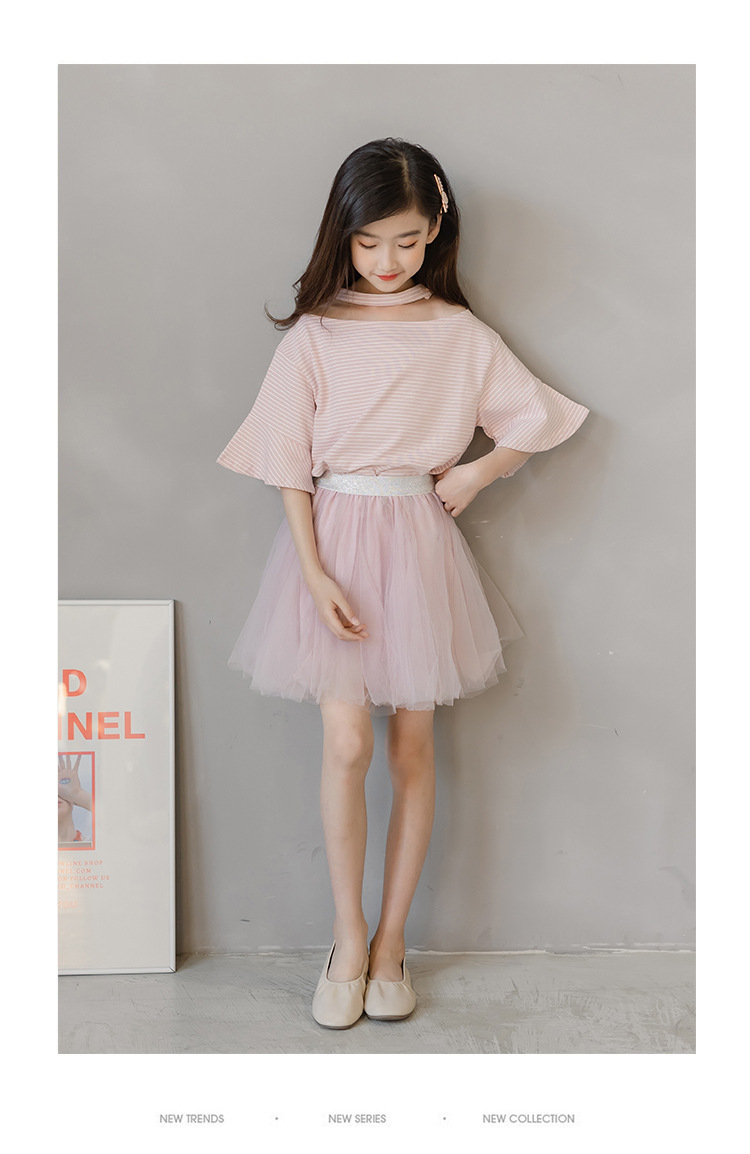 dr4898 เสื้อ+กระโปรง เด็กโต 3 ตัวต่อแพ็ค 110-170 (เลือกไซส์ได้ให้ครบแพ็ค)