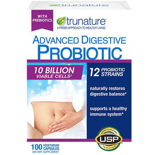 พร้อมส่งฟรี โปรไบโอติก Trunature Advanced Digestive Probiotic