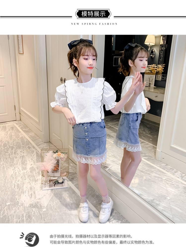 dr4979 เสื้อ+กระโปรง เด็กโต 3 ตัวต่อแพ็ค 110-170 (เลือกไซส์ได้ให้ครบแพ็ค)