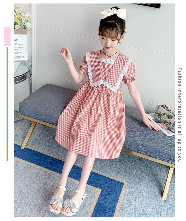 dr4824 เดรส เด็กโต 3 ตัวต่อแพ็ค 110-160 (เลือกไซส์ได้ให้ครบแพ็ค)