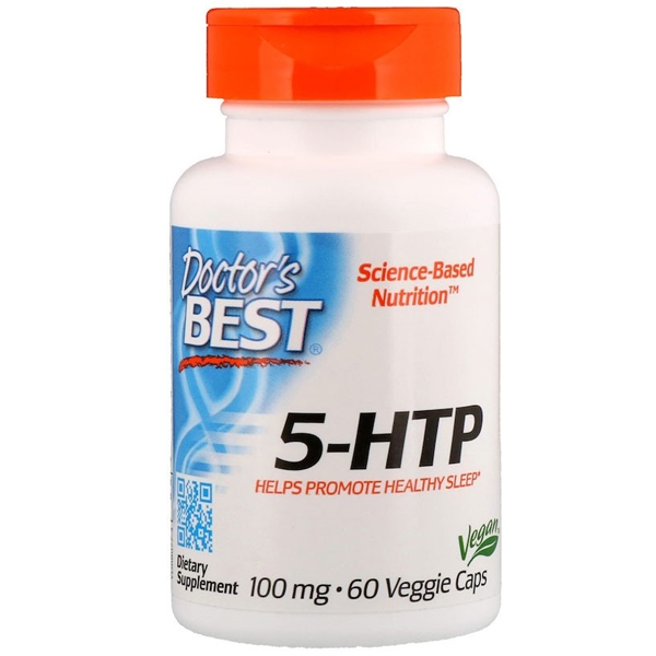 พร้อมส่ง ต้านซึมเศร้าหลับง่าย Doctor's Best 5-HTP 100mg