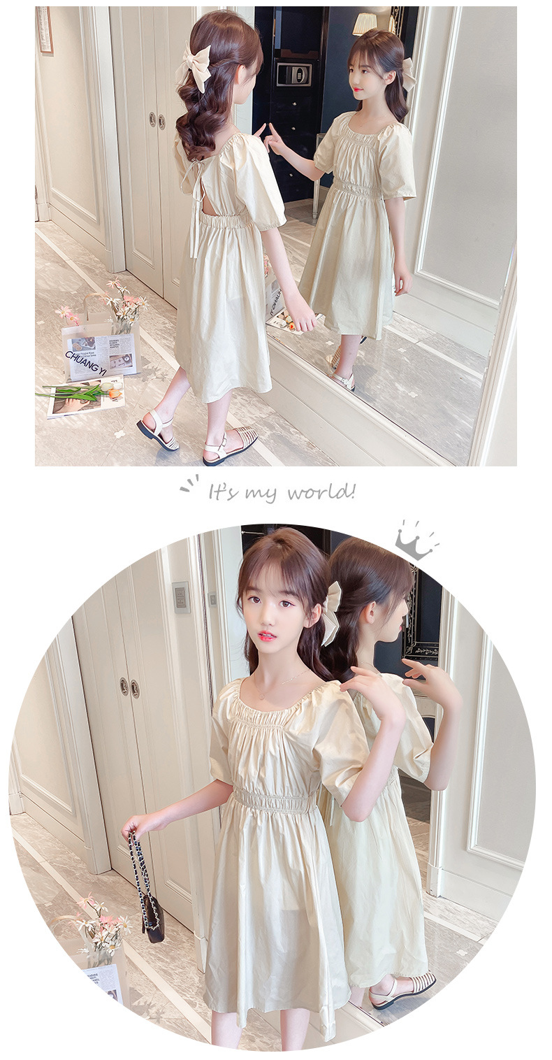 dr5356 เดรส เด็กโต 3 ตัวต่อแพ็ค 110-160 (เลือกไซส์ได้ให้ครบแพ็ค)